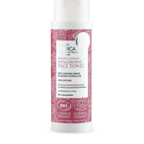 TÓNICO FACIAL HIALURÓNICO ANTIENVEJECIMIENTO CERTIFICADO ORGÁNICO, 150 ML