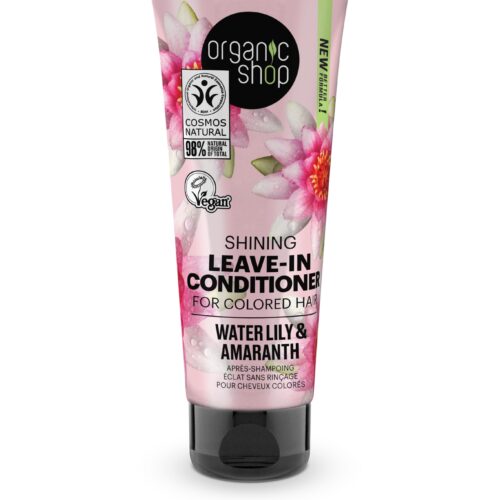 ACONDICIONADOR BRILLO SIN ACLARADO PARA CABELLO TEÑIDO NENÚFAR Y AMARANTO, 75 ML