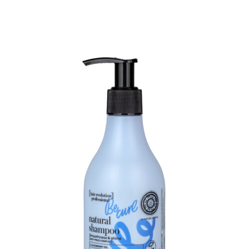 CHAMPÚ NATURAL << BE CURL>> SUAVIDAD Y BRILLO, 245 ML