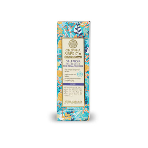 COMPLEJO DE ACEITES CON HIDROLATO DE ESPINO AMARILLO ORGÁNICO PARA CABELLOS DAÑADOS,  50 ML