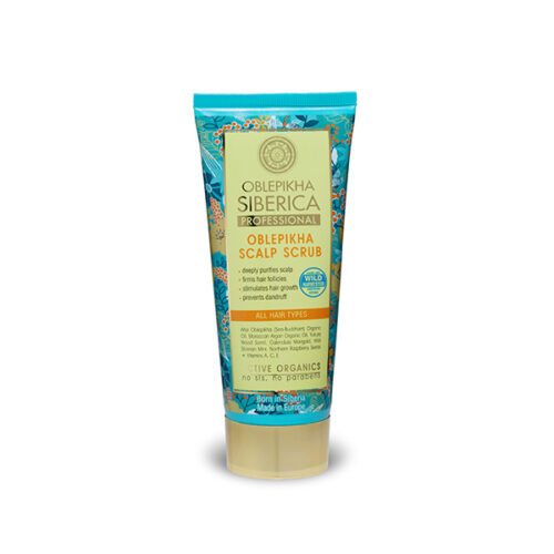 EXFOLIANTE PARA EL CUERO CABELLUDO CON HIDROLATO DE ESPINO AMARILLO ORGÁNICO, 200 ML
