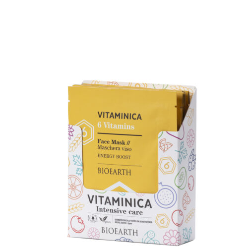MASCARILLA FACIAL 6 VITAMINAS - ENERGY BOOST, 1 ud