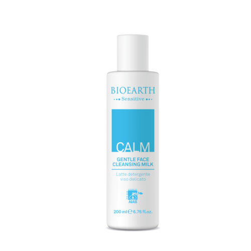 Leche limpiadora facial Sensitive Calm 200ml, limpiador suave orgánico para piel sensible