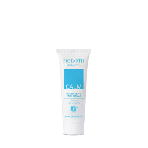 Crema facial hidratante Sensitive Calm de 50 ml para piel sensible, producto natural de cosmética orgánica