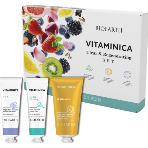 SET CAJA REGALO VITAMINICA - CLEAR AND REGENERATING SET, 3 ud