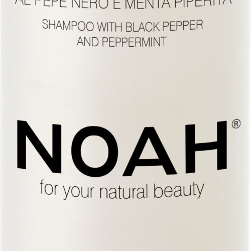 CHAMPÚ FORTALECEDOR CON PIMIENTA NEGRA Y MENTA PIPERITA, 250 ML (1.7)