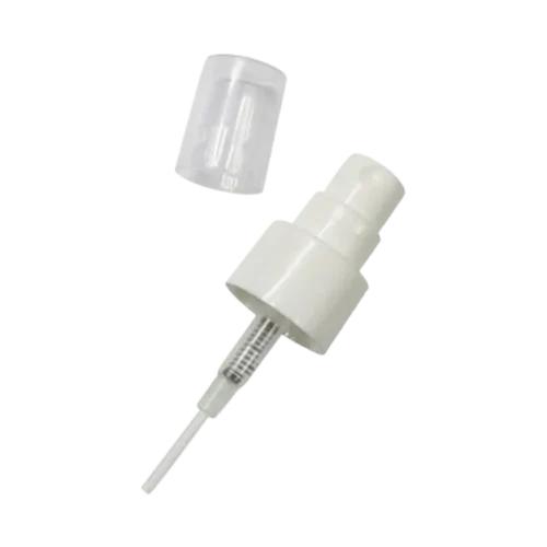 Spray pulverizador blanco DIN28 para cosmética natural