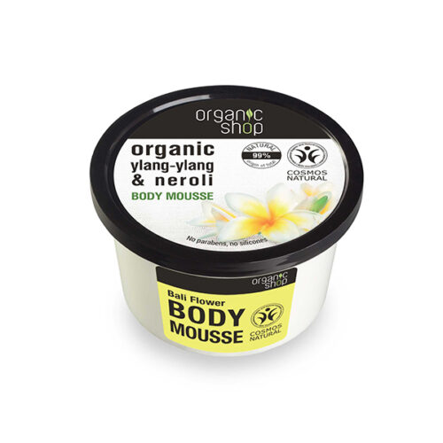 Mousse corporal revitalizante neroli de Organic Shop, 250 ml