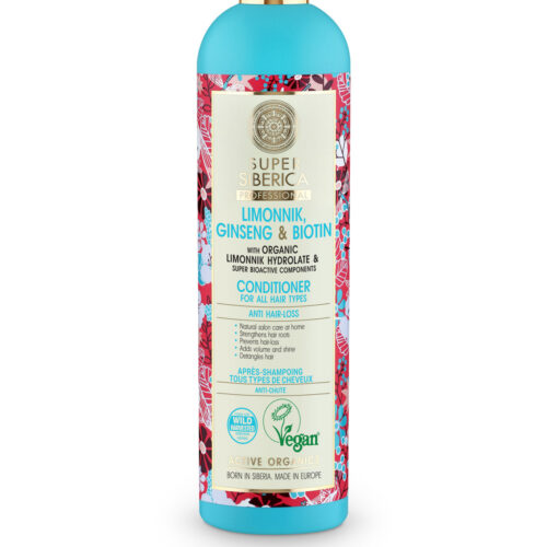 Bálsamo capilar Schizandra Ginseng Biotina de Natura Siberica, 400 ml
