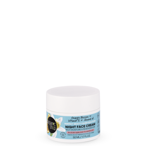 Crema de noche facial azahar Organic Shop