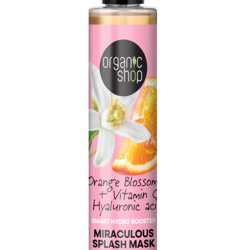 Mascarilla facial azahar Organic Shop: hidrata e ilumina