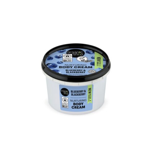 Crema corporal mora y arándano Organic Shop 250 ml