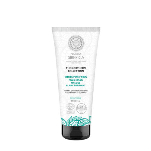 Mascarilla facial purificante Natura Siberica Northern Collection 80 ml para piel grasa